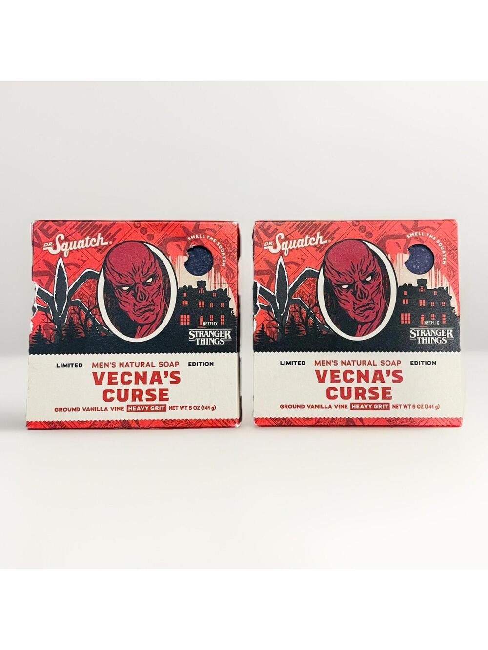 Dr. Squatch Stranger Things Vecna’s Curse Limited Edition Soap - Set of 2